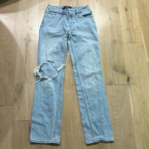 Hollister Low Ride 90s Vintage Straight Jeans 00R